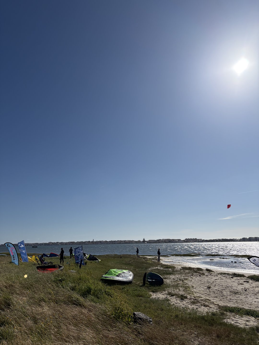 Estacas : kitesurf et wing foil dans la Ria de Aveiro