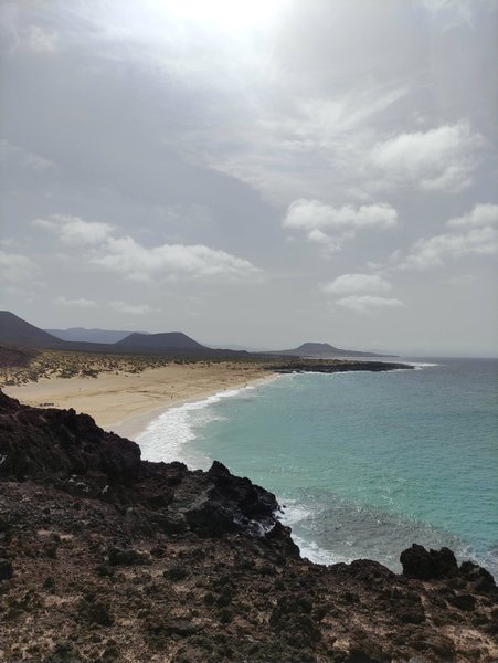 Playa las Conchas (La Graciosa), Teguise, Canary Islands, Spain — Spot für Kitesurfen, Windsurfen, Wingfoilen, Surfen (Foto 4 von 4)
