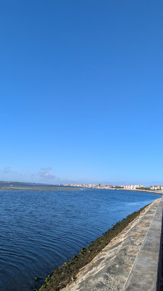 A clear view of the Ria de Aveiro lagoon at Costa Nova. — Costa Nova - Biarritz (Ria de Aveiro), Ílhavo, Portugal
