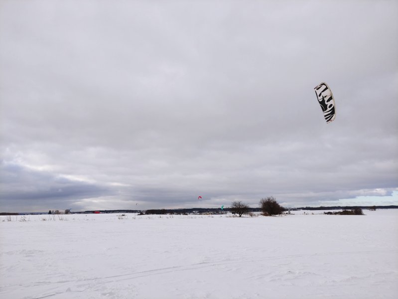 Barniewice, Pomeranian Voivodeship, Poland — Spot für Snowkiten (Foto 5 von 10)