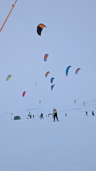 Fagerheim (planalto de Hardangervidda), Norway — spot de snowkite (foto 4 de 5)