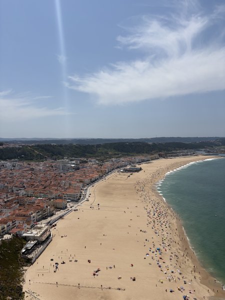 Praia da Nazaré, Nazaré, Portugal — spot de kitesurf, windsurf, wing foil, surf (foto 1 de 6)
