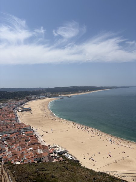 Praia da Nazaré, Nazaré, Portugal — spot de kitesurf, windsurf, wing foil, surf (foto 2 de 6)