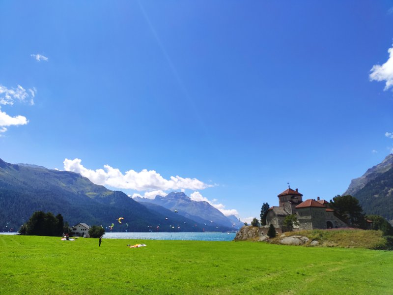 Silvaplana (Lake Silvaplana), Silvaplana, Switzerland — kitesurfing, windsurfing, wing foiling, snowkiting spot (photo 7 of 7)