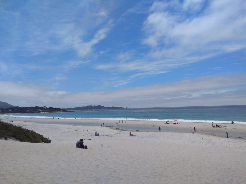 Carmel Beach (Carmel-by-the-Sea), Carmel-by-the-Sea, California, United States — spot de kitesurf, wing foil, surf (foto 2 de 2)