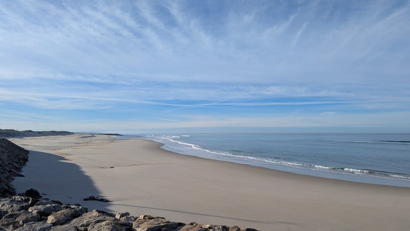 Praia da Vagueira (Region), Vagos, Portugal — Spot für Kitesurfen, Surfen, Windsurfen, Wingfoilen (Foto 8 von 9)