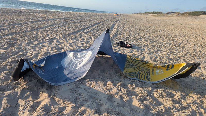 Praia da Vagueira (Region), Vagos, Portugal — Spot für Kitesurfen, Surfen, Windsurfen, Wingfoilen (Foto 5 von 9)