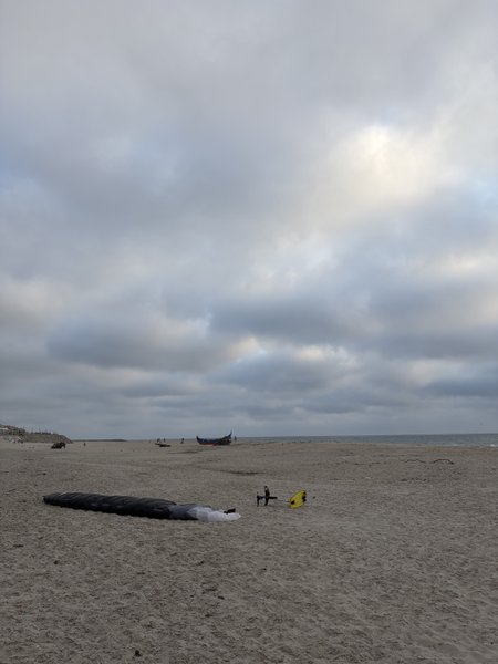 Praia da Vagueira (Region), Vagos, Portugal — Spot für Kitesurfen, Surfen, Windsurfen, Wingfoilen (Foto 7 von 9)
