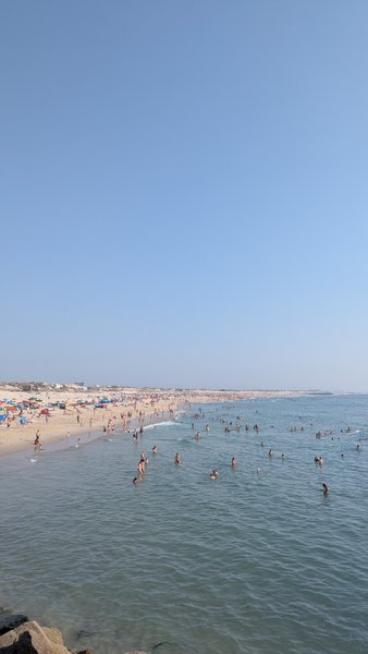 Praia da Barra (Aveiro), Gafanha da Nazaré, Portugal — Spot für Kitesurfen, Windsurfen, Wingfoilen, Surfen (Foto 8 von 8)