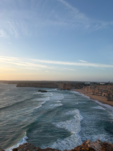 Another cliff view — Martinhal, Portugal