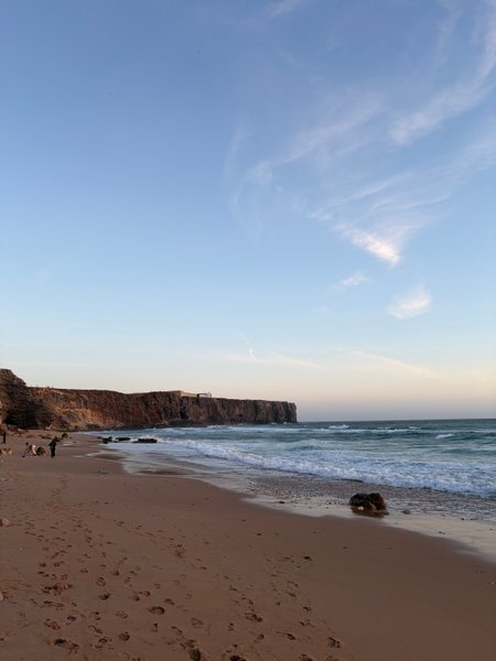 View from the beach — Martinhal, Portugal